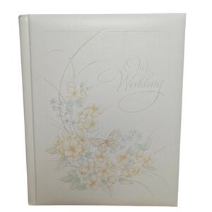 Vintage 1982 Hallmark "Our Wedding" Memory Keepsake Book
